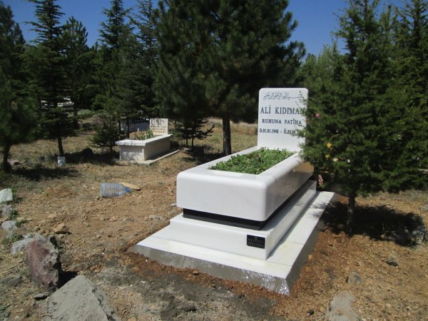 altinel mermer usak beyazi mezar modelleri ubm 04 - Ankara Mezar Mermeri