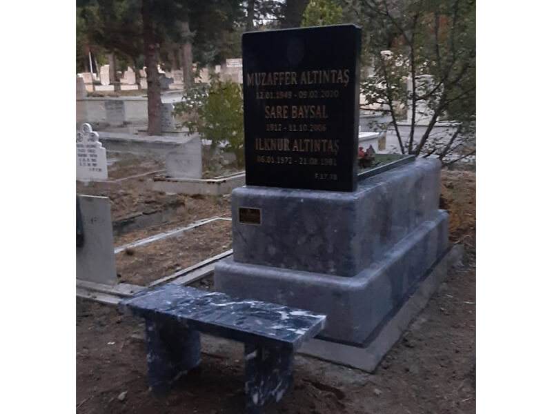 Ankara Bursa Siyahı Mezar Modelleri